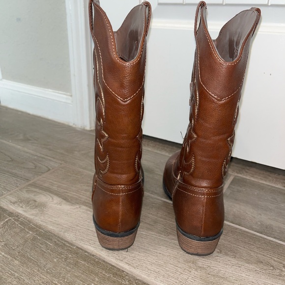 Cat & Jack Cowgirl Boots Size 4 Western Boots - Picture 6 of 12